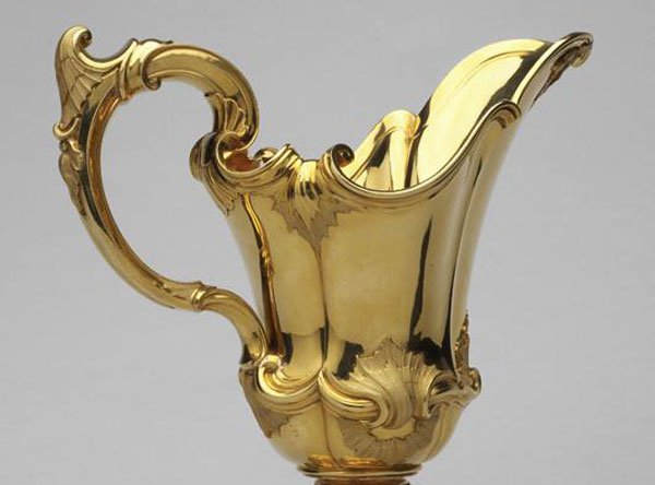 Gold ewer from the toilette set for Emperor Franz I, c. 1750. © Kunsthistorisches Museum, Vienna